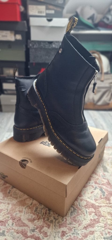 Dr Martens Jetta Platform Boots Zwart, Zwart, Boots, Nieuw, Ophalen of Verzenden