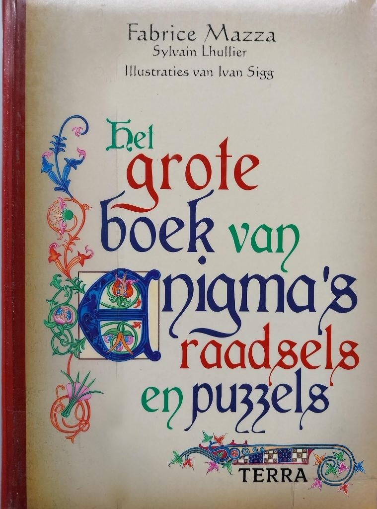 Het grote boek van enigma HC, Ophalen of Verzenden, Minder dan 500 stukjes, Nieuw, Puzzelboek