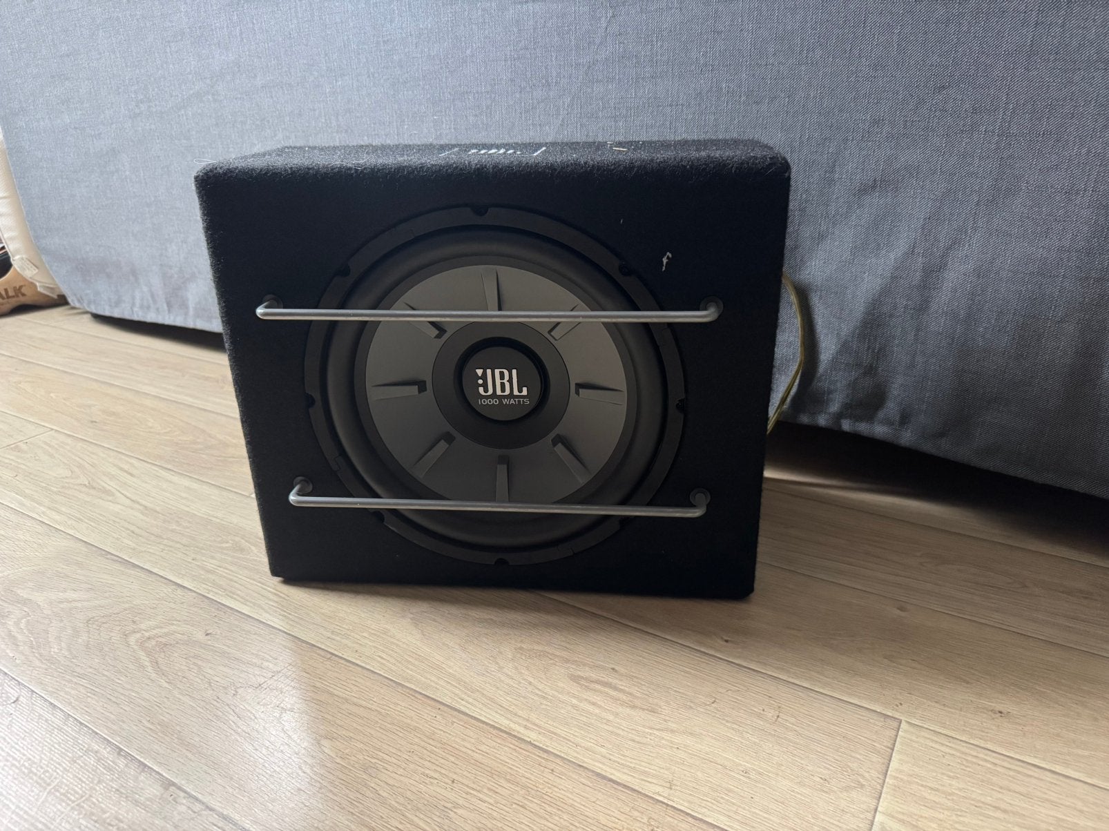 JBL Stage 1200B Subwoofer + JBL Stage A6002 Versterker, Ophalen of Verzenden, Gebruikt