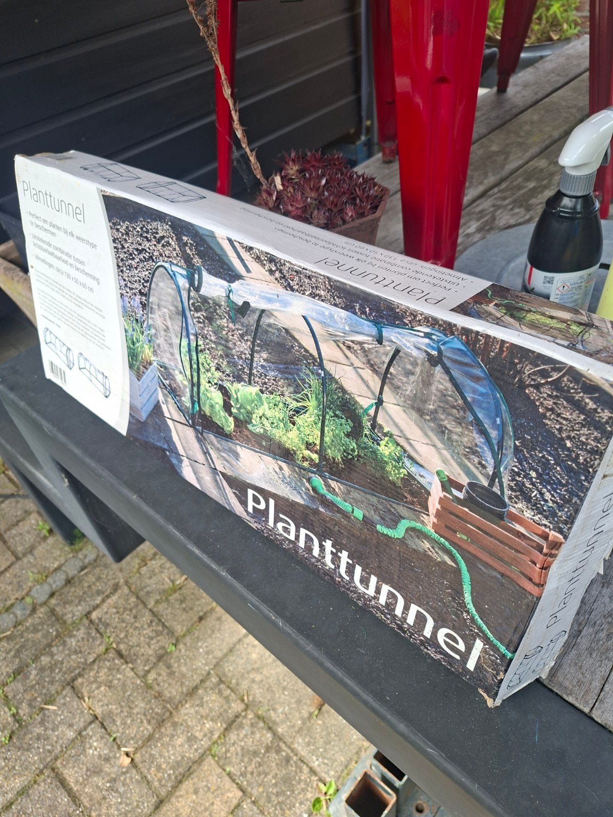Nieuwe Planttunnel - Bescherm uw planten optimaal!, Folie, Ophalen, Staal, Kweekkas