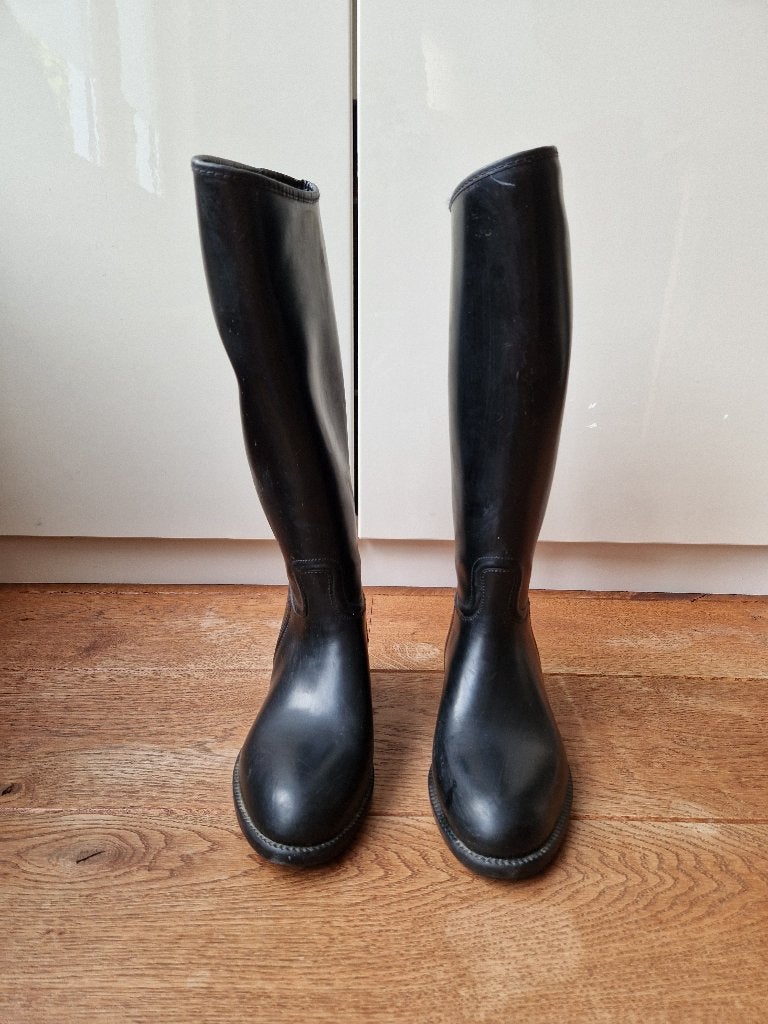 Paardrijlaarzen gevoerd - Aigle - maat 35, Dieren en Toebehoren, Paardrijkleding, Gebruikt, Aigle, Ophalen of Verzenden, Zwart