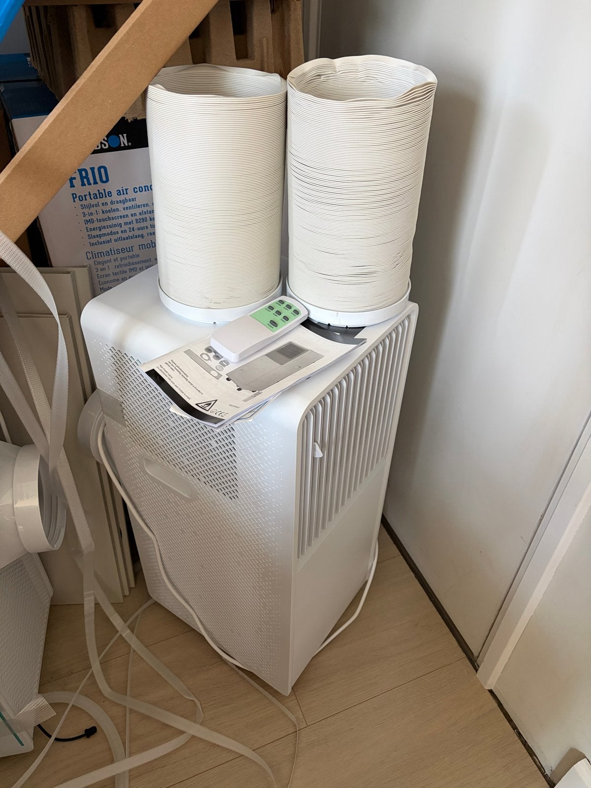 2x Mobiele Airco Hanson Frio 7000 - Zo goed als nieuw, Ophalen, Minder dan 60 m³, Nieuw, 3 snelheden of meer