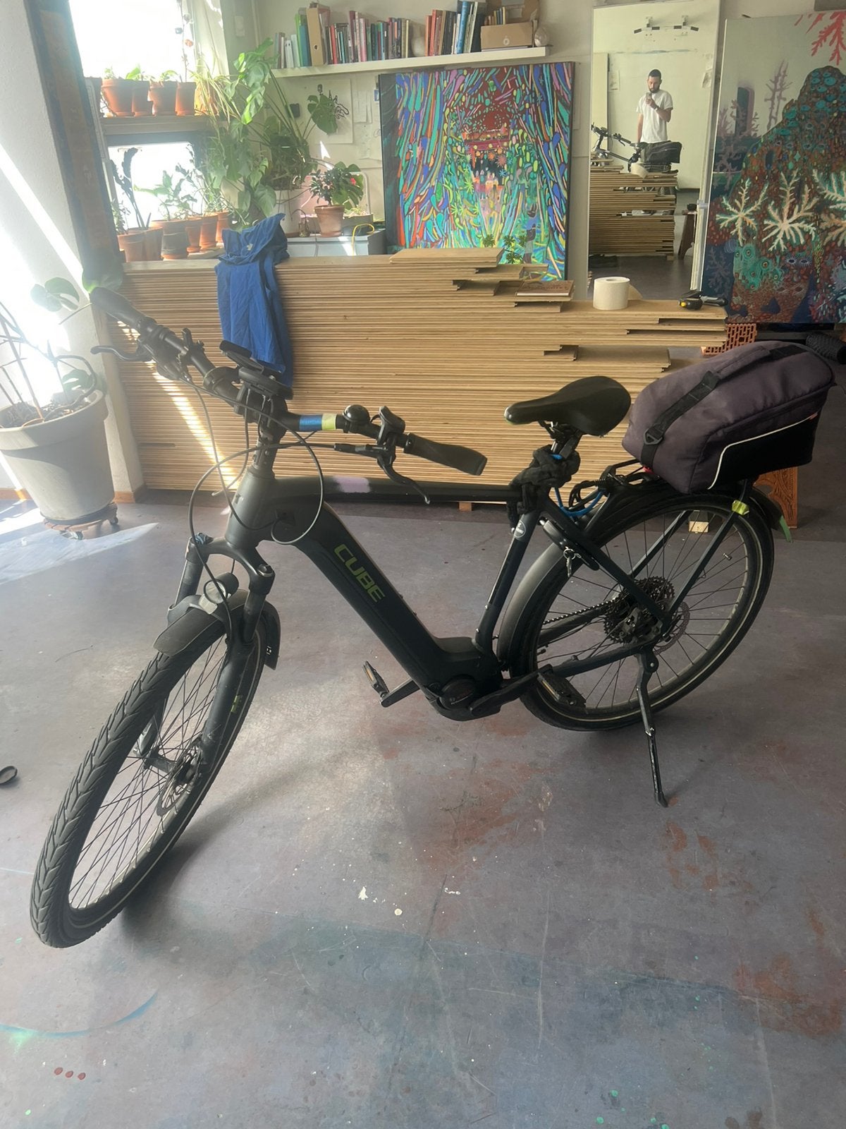 Cube electric stadfiets, Fietsen en Brommers, Ophalen, Gebruikt, Cube, 50 km per accu of meer