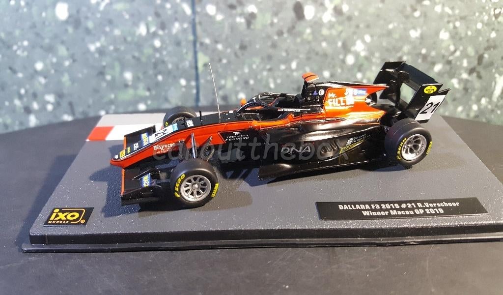 Dallara F3 #21 VERSCHOOR 1:43 Ixo V503, Verzenden, Nieuw, Auto, Overige merken
