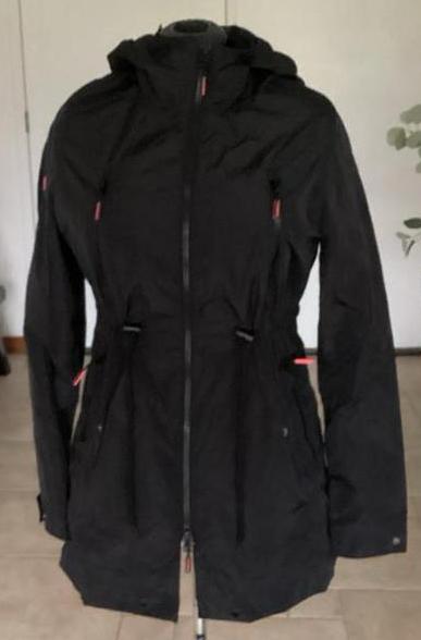 Super Dry zomerjas met capuchon, zwart maat L, Ophalen of Verzenden, Gedragen, Maat 42/44 (L), Zwart