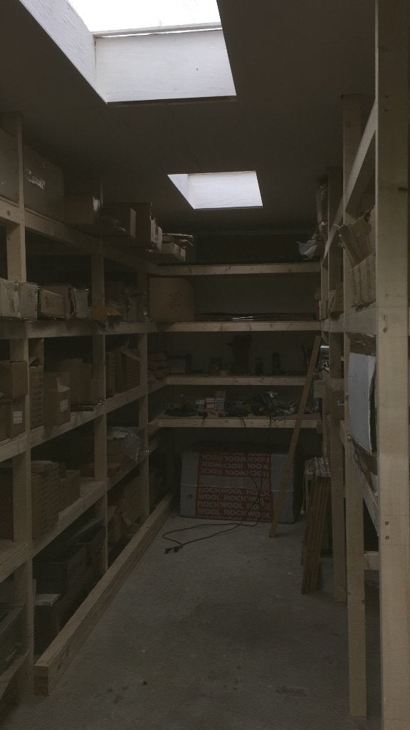 materiaal voor een houten stelling, Ophalen, Gebruikt