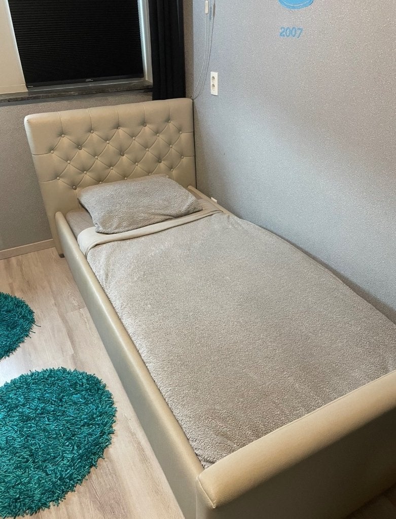 Mooi bed van het merk stapelgoed!, Ophalen, Overige materialen, Gebruikt, 90 cm