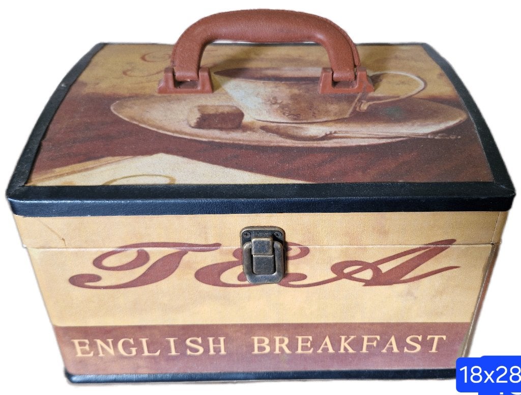 Vintage Tea kistje, Ophalen of Verzenden, Zo goed als nieuw