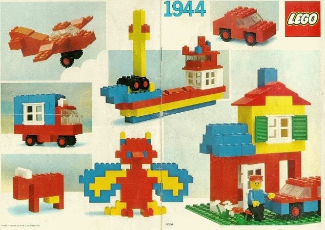 Lego Basic set 1944, Ophalen, Gebruikt, Overige thema's, Lego