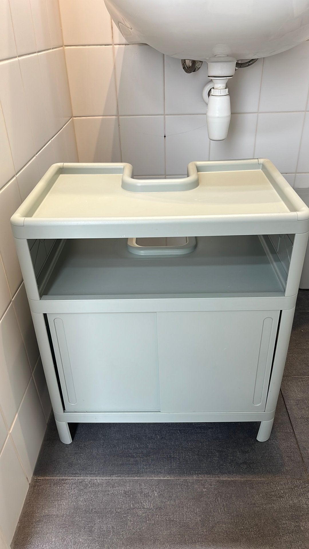 Ikea Ivösjön wastafelkast, Ophalen, 50 tot 100 cm, Zo goed als nieuw, Minder dan 100 cm