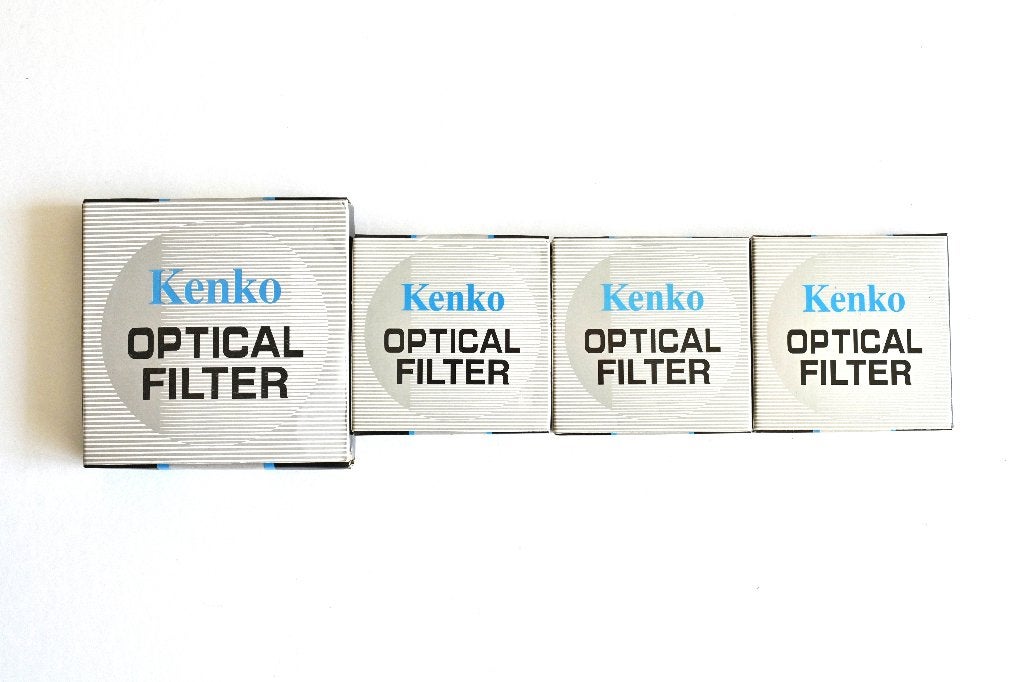 Voordelige Kenko beschermfilters 52,55,58,67mm p.st. VANAF:, Ophalen of Verzenden, Nieuw, UV-filter