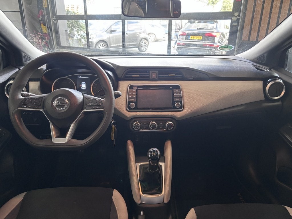 Nissan Micra 1.5 dCi Acenta Navi | CAMERA |, Gebruikt, Euro 6, 96 €/maand, Zwart