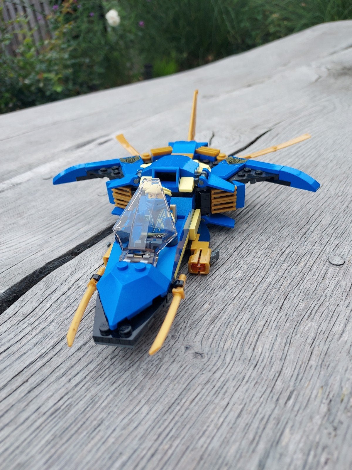 Lego Ninjago 71784 Jays Bliksemstraaljager., Lego, Ophalen of Verzenden, Zo goed als nieuw, Compleet