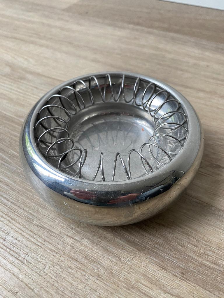 Design asbak alessi, Ophalen of Verzenden, Gebruikt, Asbak