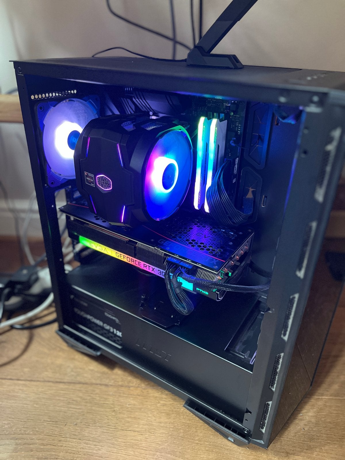 Krachtige Gaming PC (Ryzen 9 5900X / RTX 3070 Ti / 32GB RAM), Computers en Software, Desktop Pc's, Zo goed als nieuw, 4 Ghz of meer