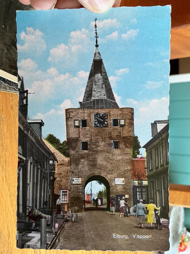 Elburg Vispoort, Verzenden, 1960 tot 1980, Gelopen, Gelderland