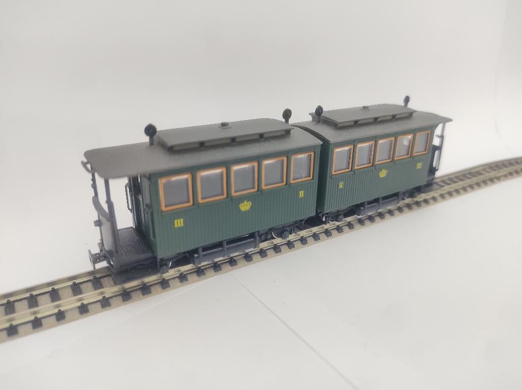 Technomodell 52413 H0e personendoppelwagen, Hobby en Vrije tijd, Modeltreinen | H0, Ophalen of Verzenden, Gelijkstroom, Overige merken