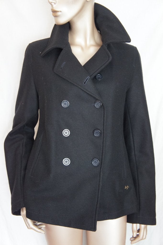 BURBERRY jasje maat L ( valt mt M) WOOL, Maat 38/40 (M), -, Verzenden, Zwart