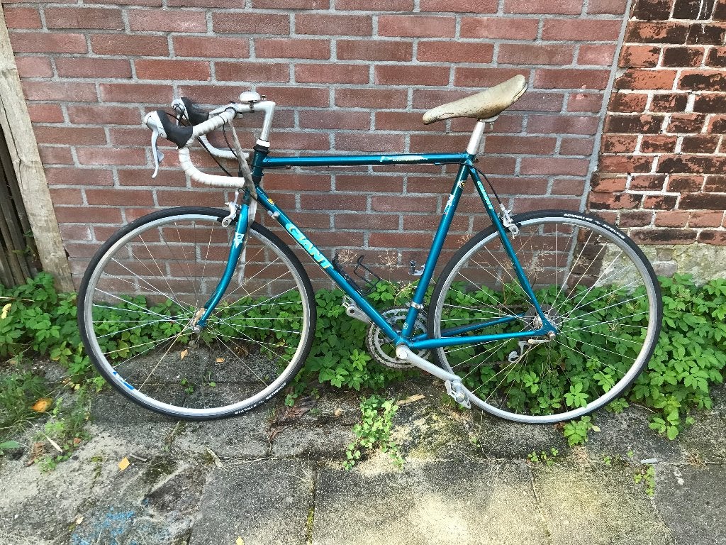 Vintage Giant Peloton racefiets 4130 Exage rsx opknapper, Ophalen, 28 inch, Gebruikt, Giant