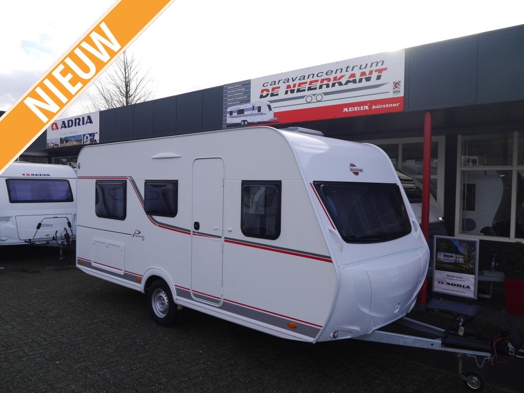 Bürstner Premio Life 480 TL, Caravans en Kamperen, Schokbreker, Standaardzit, Bedrijf, Bürstner