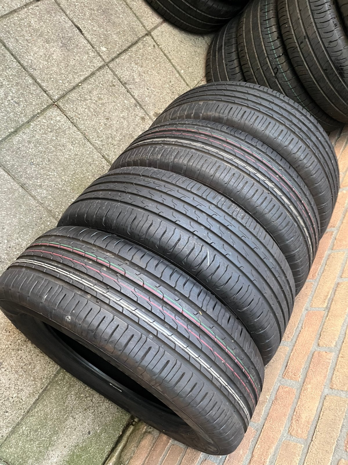 NIEUWE 205 60 16 96H Continental EcoContakt 6 zomerbanden, 16 inch, Nieuw, Band(en), Personenwagen