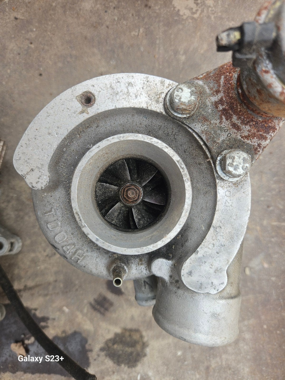 Turbo met downpipe, Ophalen of Verzenden, Gebruikt