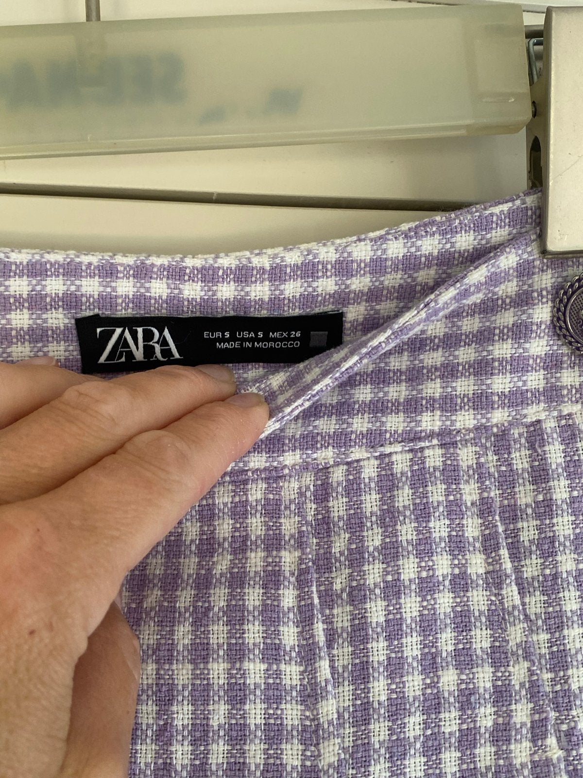 Zara rok/shorts, lila, maat S, Kort, Paars, Nieuw, Ophalen of Verzenden