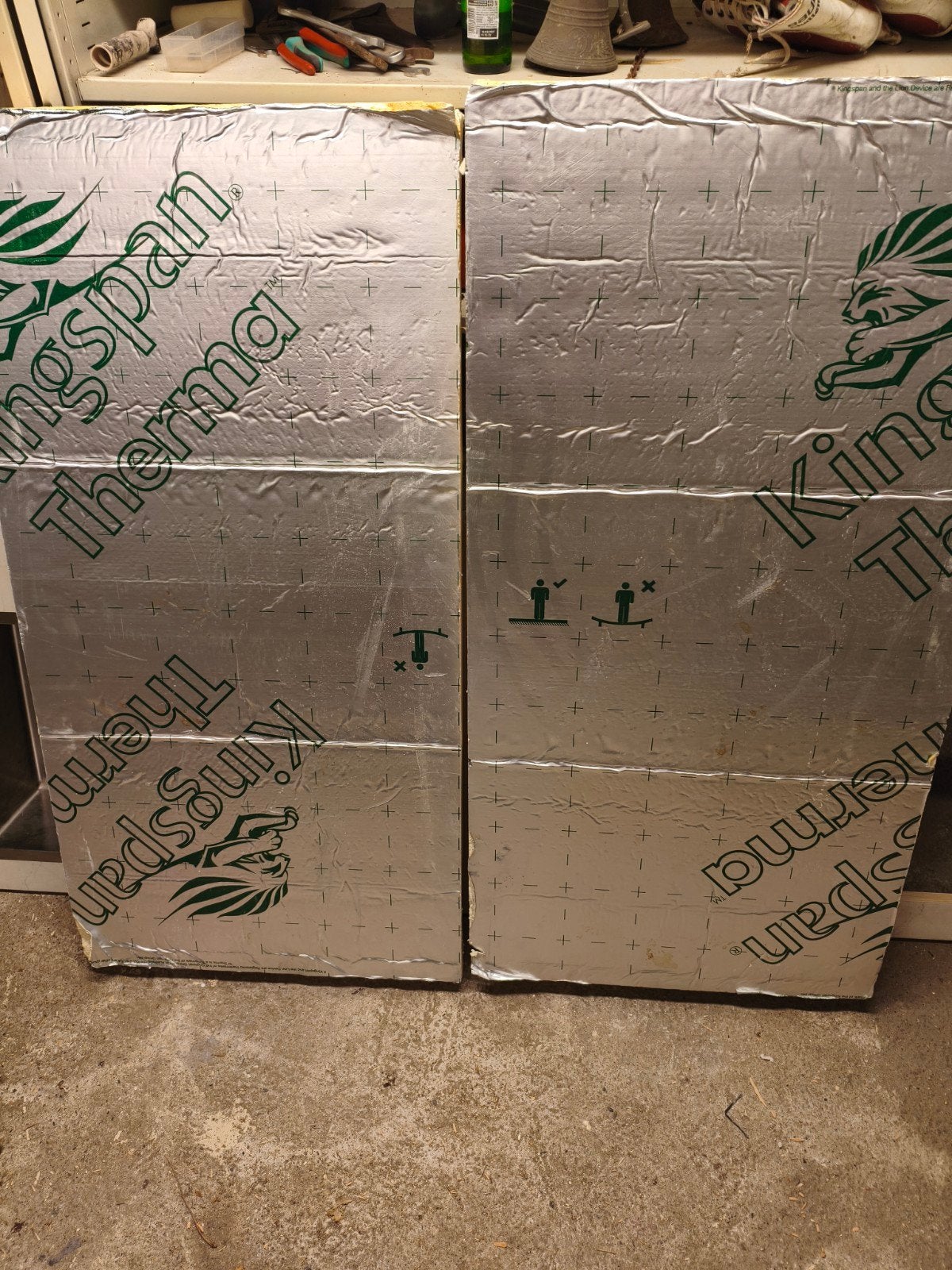 2x PIR isolatieplaat Kingspan Therma 120x60x12cm, Ophalen, Zo goed als nieuw, Hardschuim (Pir), Minder dan 5 m²