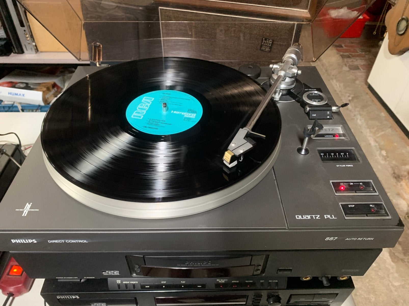 Philips Direct control type 887, Audio, Tv en Foto, Ophalen, Zo goed als nieuw, Philips