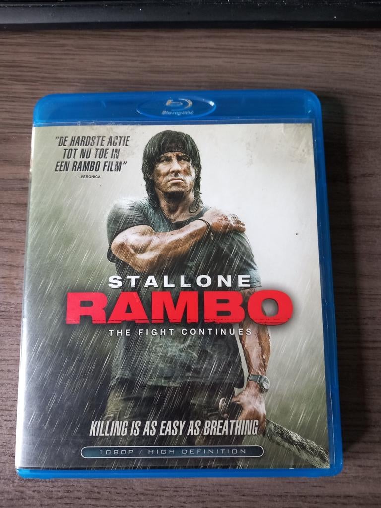 Rambo: The Fight Continues Blu-ray - Actie film, Cd's en Dvd's, Blu-ray, Ophalen of Verzenden, Zo goed als nieuw, Actie