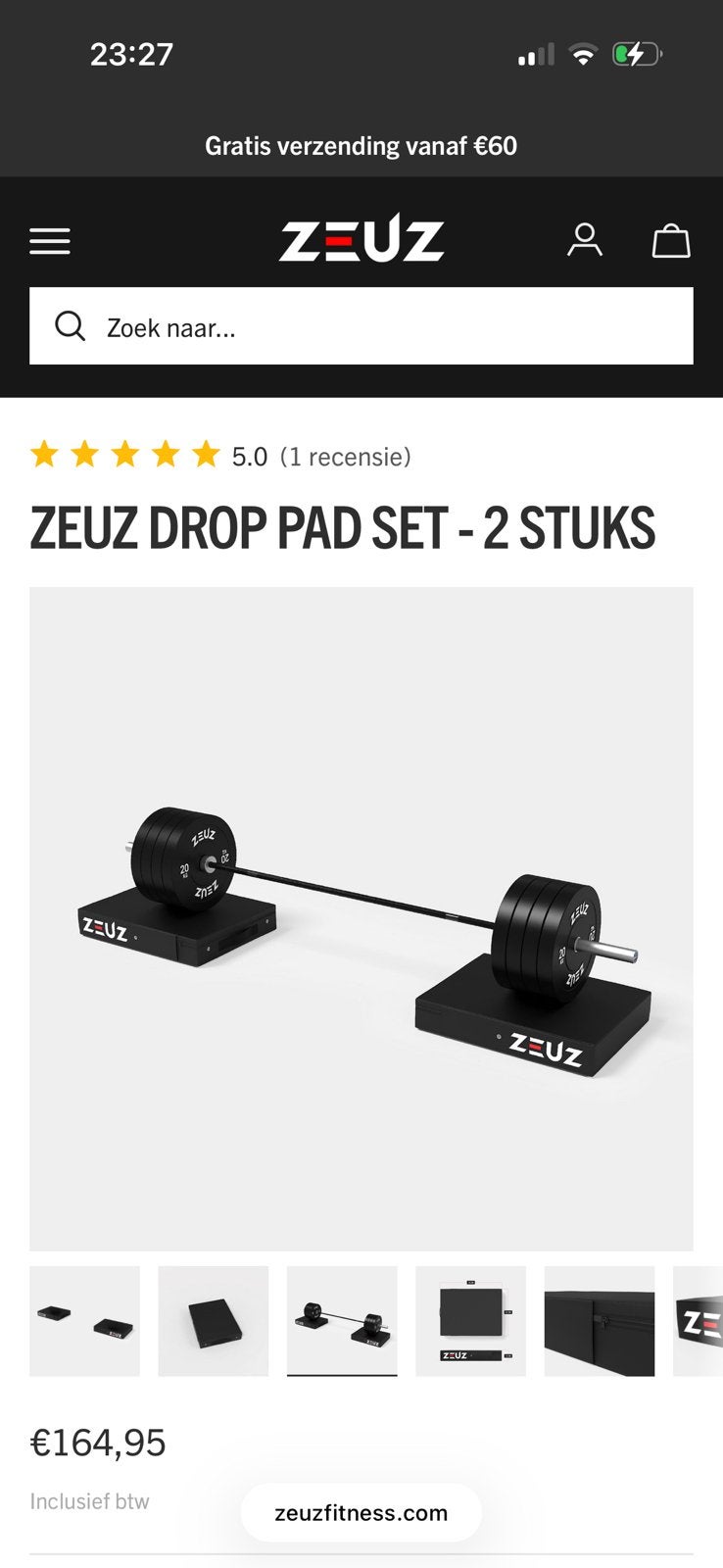 Zeuz drop pads -volledige nieuwstaat-, Ophalen, Zo goed als nieuw, Overige typen