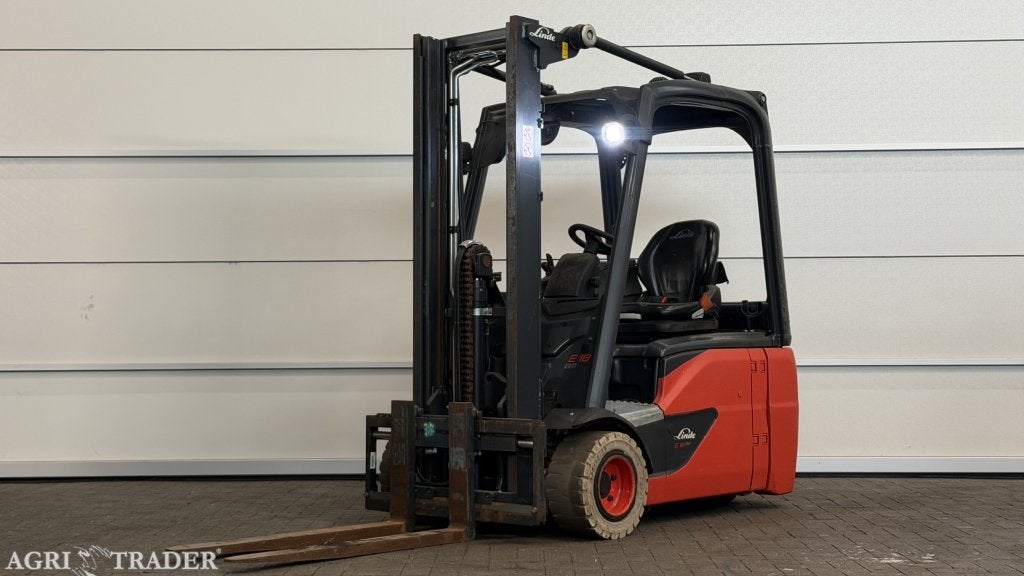 Elektrische heftruck Linde E18-02, Freelift, Sideshift, Linde, -, Niet opgegeven, Heftruck