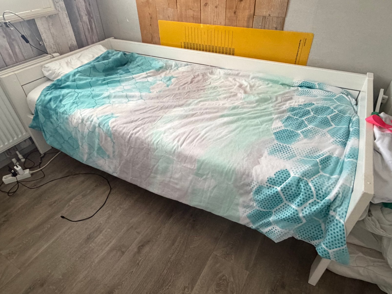 LifeTime bed GRATIS, Lattenbodem, 85 tot 100 cm, Gebruikt, Ophalen of Verzenden
