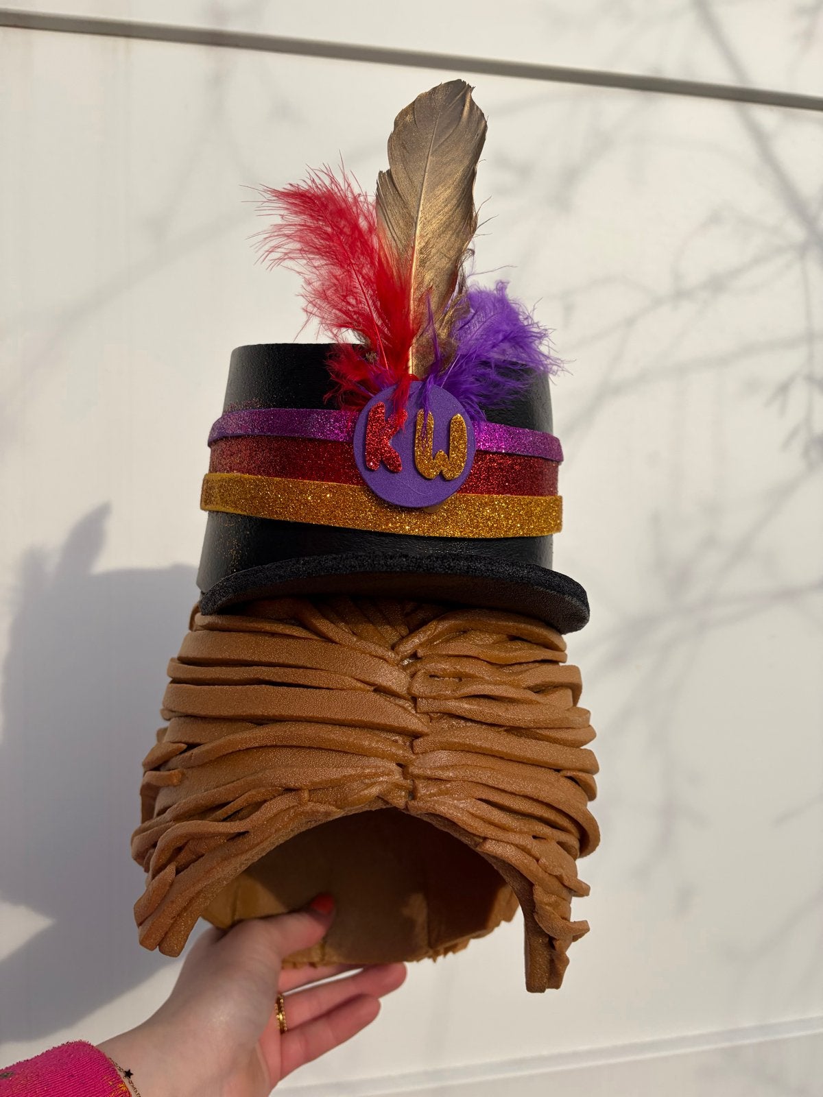 Diverse handgemaakte foam pruiken voor carnaval, Hobby en Vrije tijd, Gebruikt, Handgemaakt, Overige typen, Meerkleurig