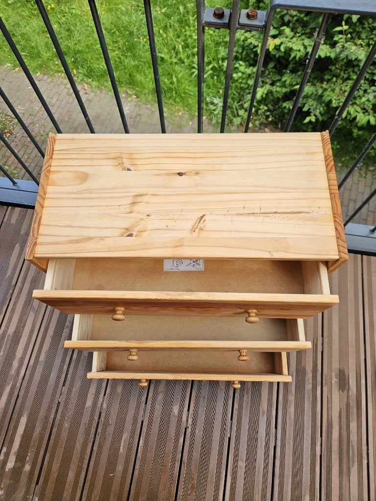 IKEA ladenkastje Grenen 62x30x70 compact en praktisch, Ophalen, 50 tot 100 cm, Zo goed als nieuw, 3 of 4 laden