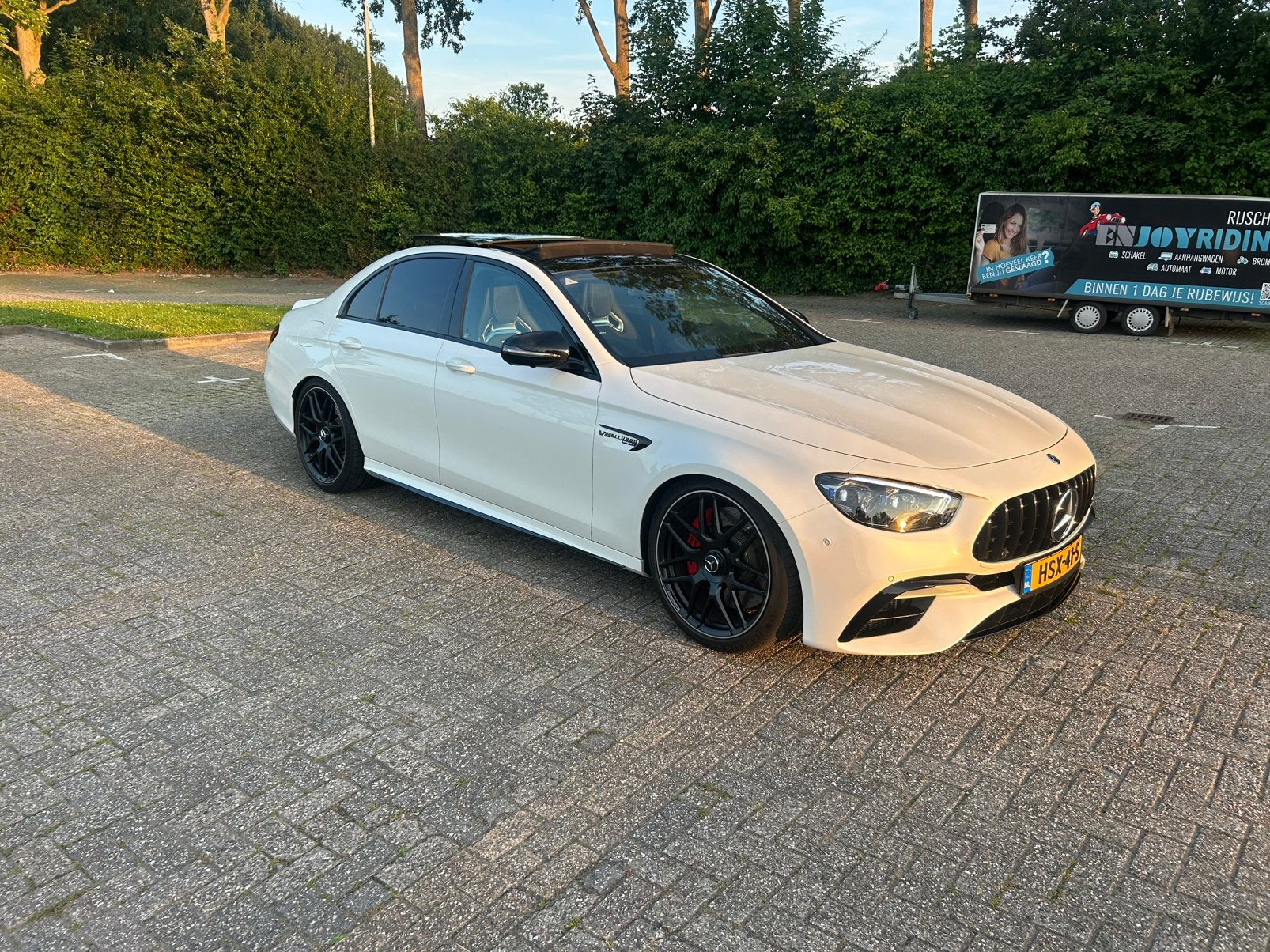 Mercedes-Benz E-Klasse E63 S AMG 612pk 4MATIC+ AMG, Automaat, 12 cilinders, Wit, 612 pk