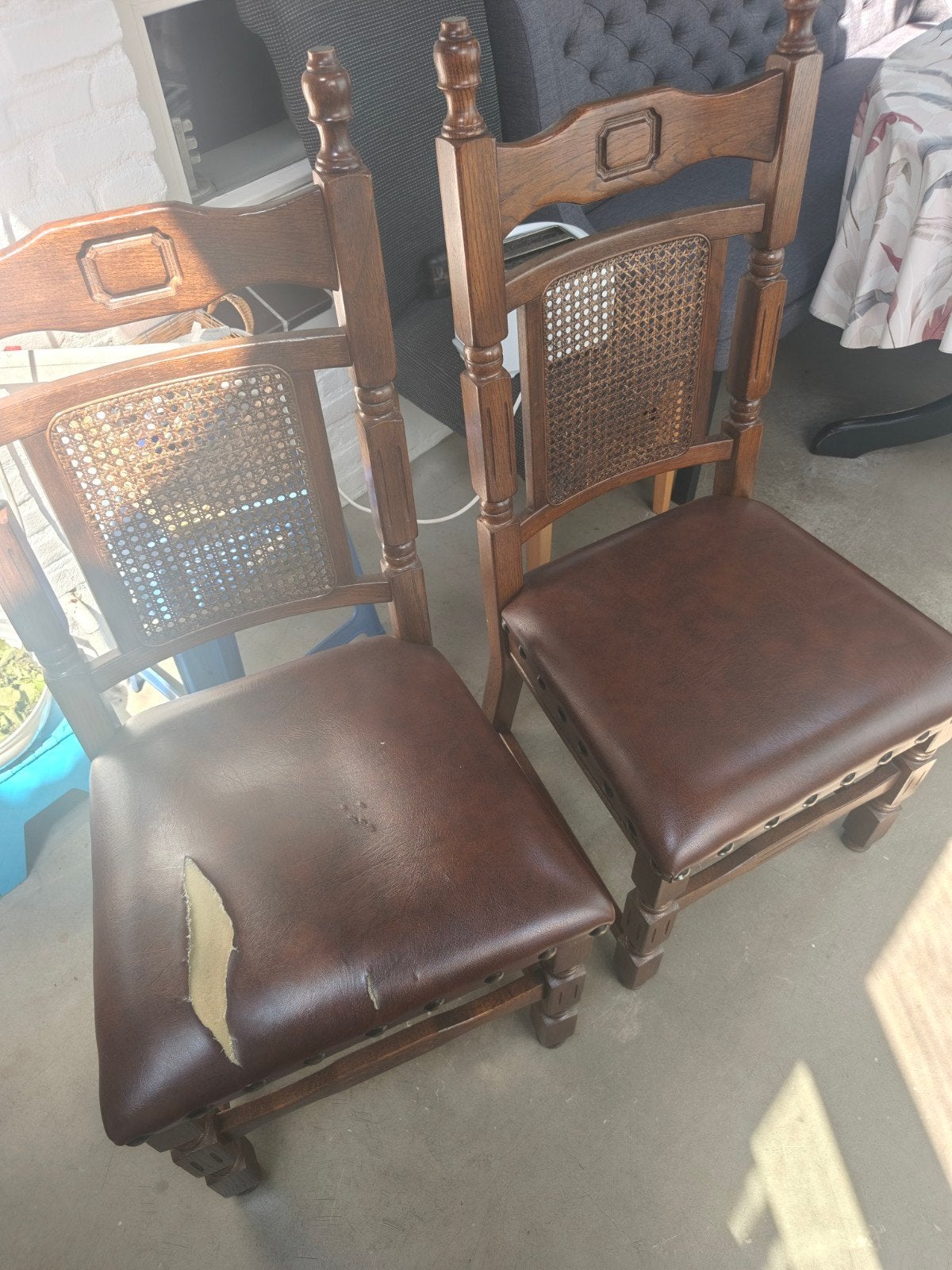 4 eetkamerstoelen, Huis en Inrichting, Ophalen of Verzenden
