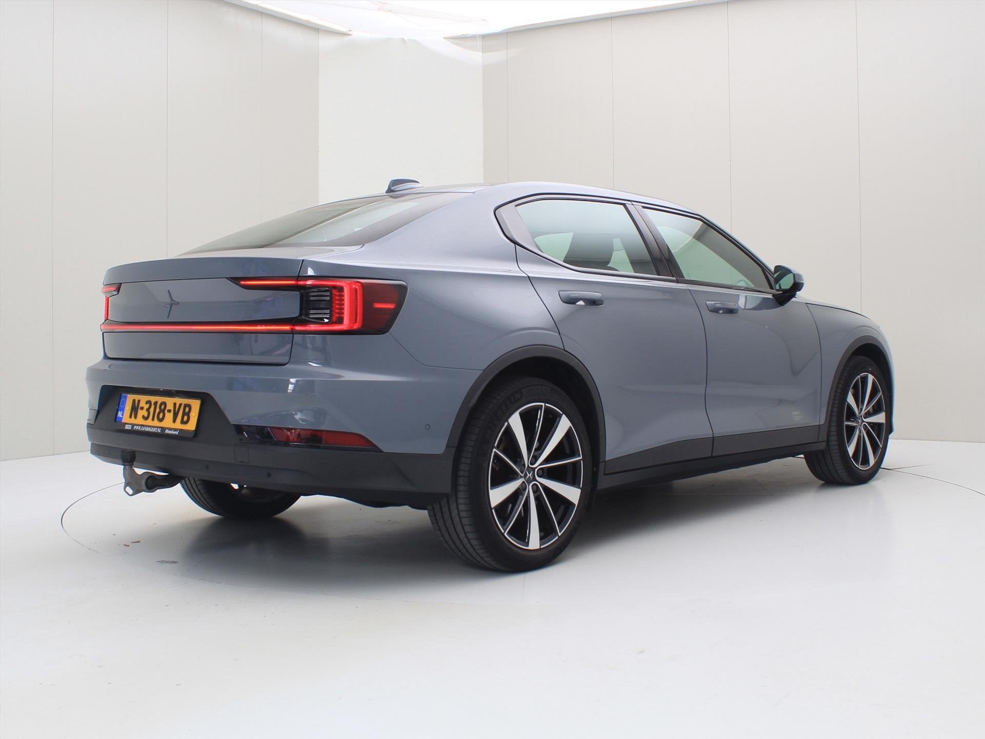 Polestar 2 Standard Range Single Motor 224PK 94.1% SoH [ TRE, Auto's, Polestar 2, Stof, Gebruikt, Zwart