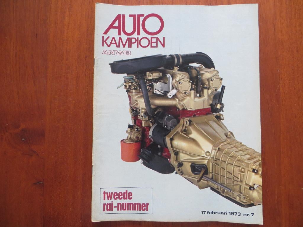 Autokampioen 7 1973: 2e AutoRAI-nummer, Renault 12 TL / TS, Ophalen of Verzenden, Nieuw, Renault