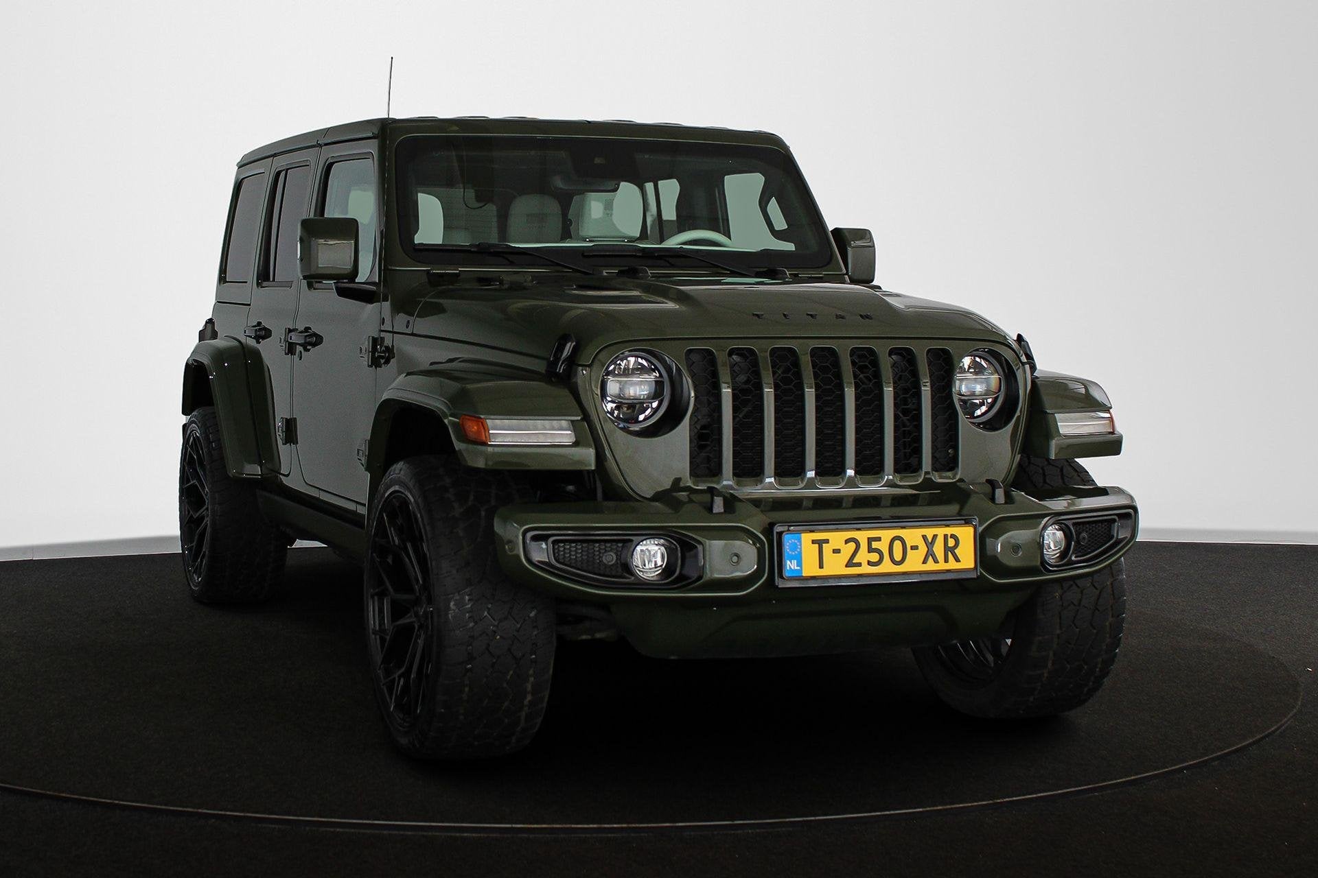 Jeep Wrangler 4xe 380pk TITAN™, Auto's, Automaat, Euro 6, 4 cilinders, Cabriolet