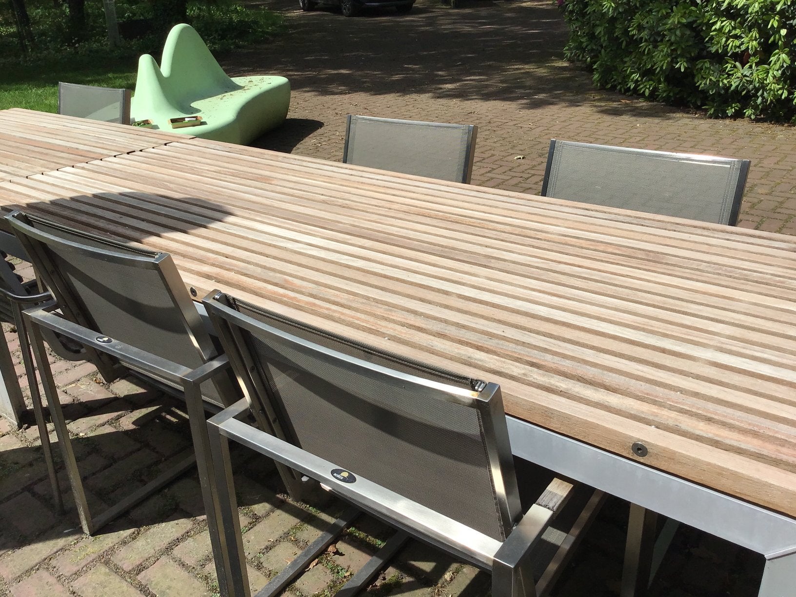 “EXTREMIS EXTEMPORE” TAFEL 2.25m bij 090 m, Ophalen
