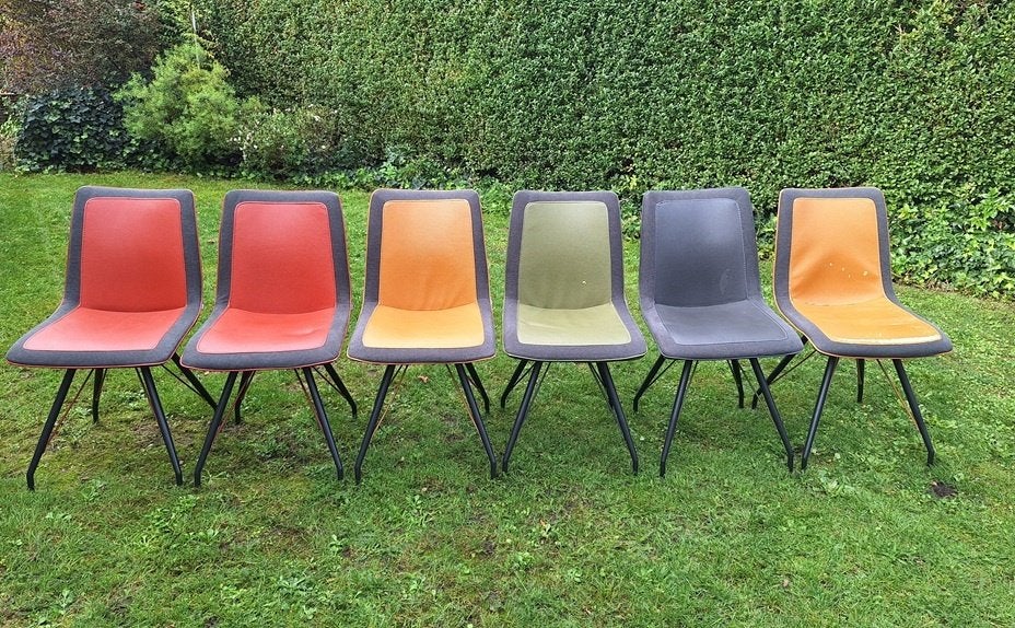 Eetkamerstoelen XOOON, Huis en Inrichting, Ophalen, Gebruikt, Overige kleuren, Modern