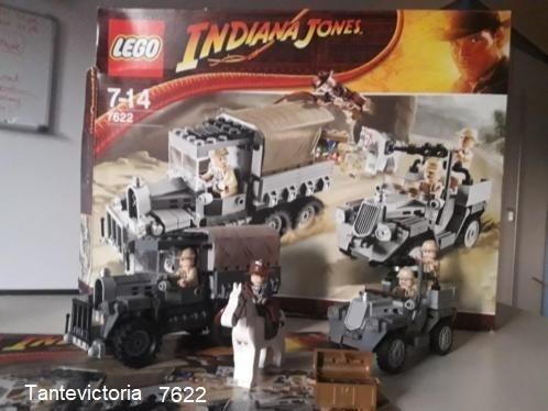 Lego Indiana Jones 7622 Race for the Stolen Treasure (2008), Kinderen en Baby's, Speelgoed | Duplo en Lego, Ophalen of Verzenden