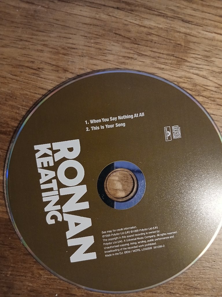 CD single Ronan Keating, Ophalen of Verzenden, Gebruikt, Pop