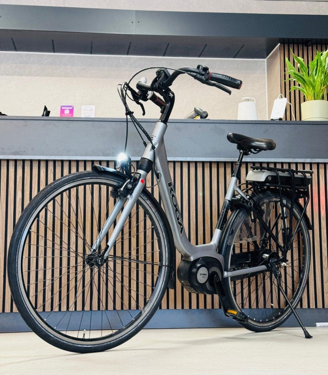 Koga E-Nova / Bosch Active Line / Dames Zilver/Grijs 51cm, Gebruikt, -, -, 51 tot 55 cm