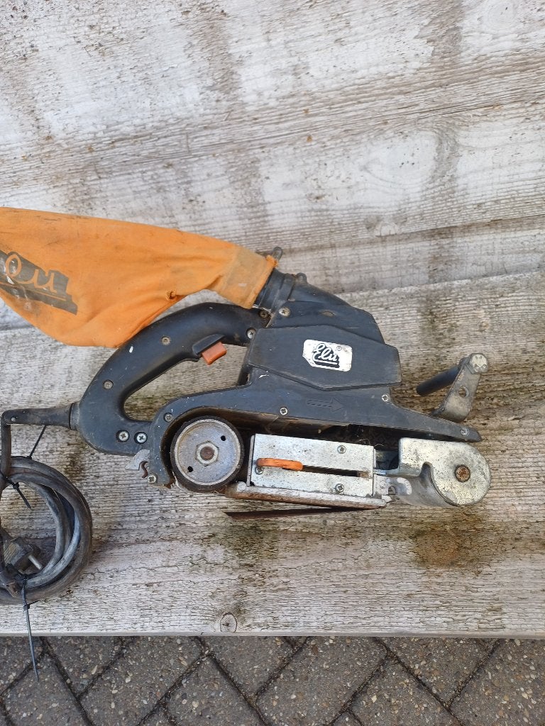 Elu bandschuurmachine, Ophalen of Verzenden, Gebruikt, 600 tot 1200 watt, Bandschuurmachine