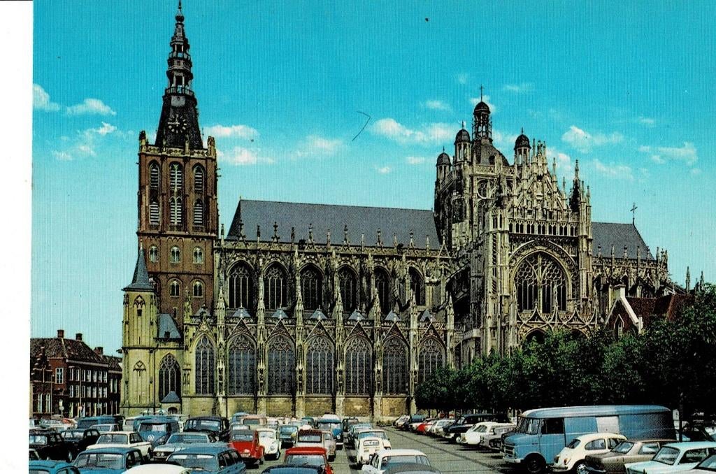 den Bosch, Basiliek, auto's, Ophalen of Verzenden, 1960 tot 1980, Ongelopen, Noord-Brabant