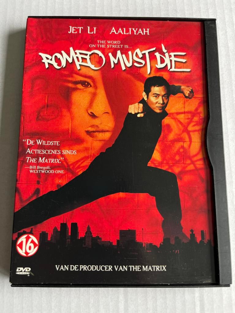 Romeo Must Die (DVD) - Jet Li, Aaliyah, Vanaf 16 jaar, Ophalen of Verzenden, Gebruikt, Actie