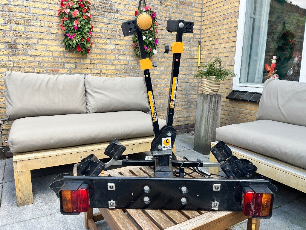 Fietsen drager, Auto diversen, Fietsendragers, Ophalen, Gebruikt, 2 fietsen, Trekhaakdrager