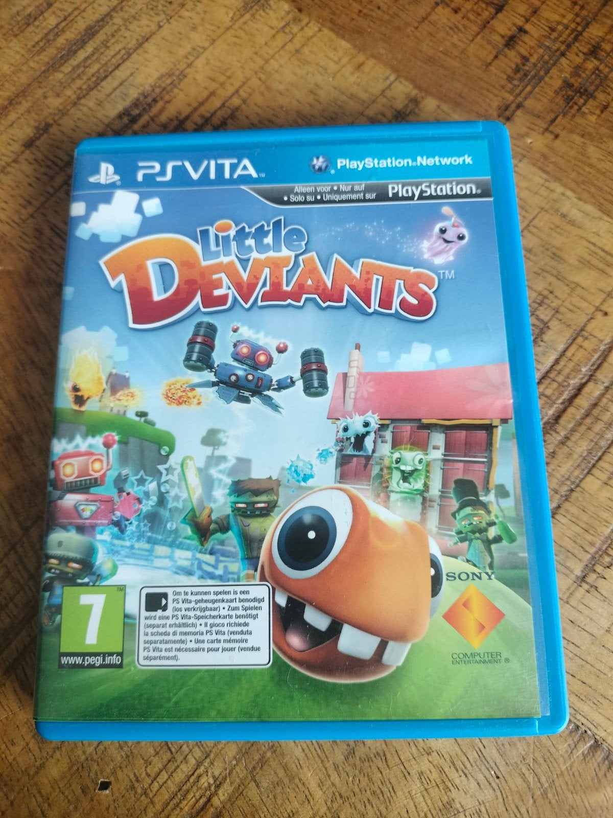 Little Deviants PS Vita - Avontuurlijk en Uniek!, 1 speler, Ophalen of Verzenden, Zo goed als nieuw, Platform